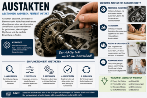 Austakten im Handwerk